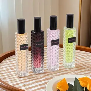Crystal Series Perfume Lady Fragrance 30ML, Romantic Scent, Long-Lasting Fresh Natural Aroma, Ideal for Daily Dates, Parties, Valentine's Gift, Aromatic Floral, Floral Fragrances, Floral Rose Fragrance