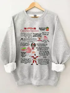 Christmas Vacation Rant Sweatshirt, Christmas Vacation Quotes, Clark Griswold Sweatshirt, National Lampoons Vacation Sweatshirt, Family X-mas Tee, Christmas 2024 Hoodie, Holiday Sweatshirt, Christmas Gift Sweater