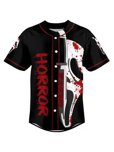 Ghostface Scream baseball jersey, No YouHang Up horror movie shirt, quirky unisex outfit, soft touch, fashionable item