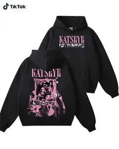 Women's KATSEYE-Inspired Cotton Crew Neck Print T-Shirt - Vintage Beautiful Chaos Design, Soft Is Strong Graphic, Retro Kpop Streetwear, Unisex Hoodie & Sweatshirt