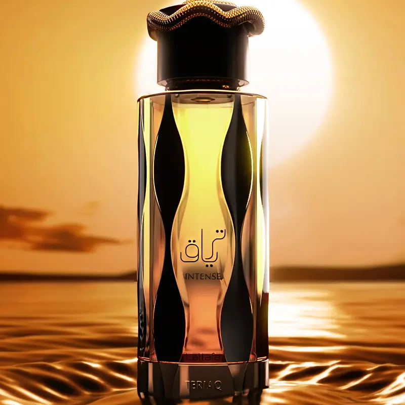 Lattafa Teriaq Intense Eau de Parfum 100ml (3.4oz) | Unisex Bold & Sweet Fragrance with Gourmand & Woody Notes lattafa teriaq Deep Floral Perfume Caramel Perfumes
