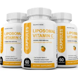Liposomal Vitamin C 1650mg - 180 Capsules - High Absorption Supplements USA MADE
