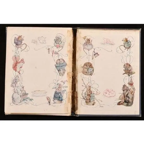 USED Book - The Tale of Tom Kitten (Potter 23 Tales) by Beatrix Potter (Hardcover) - english