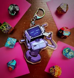 P03 Inscryption  Double Sided Acrylic Keychain