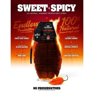The Generals - Maple Mayhem Hot Sauce honeypacketscouple