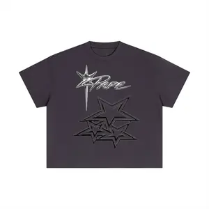 Oversized Graphic Tshirt chromatic brass knucks