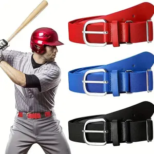 Elastic Baseball Belt Elastic Softball Belt Youth Baseball Softball Belt Set with Adjustable Length Elastic Alloy for Boys