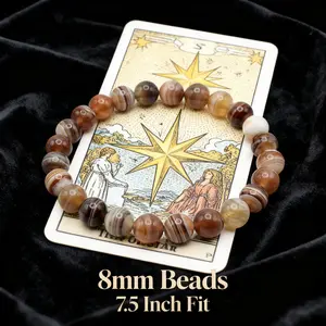 Feeling Emotionally Overwhelmed? Try Botswana Agate-8mm