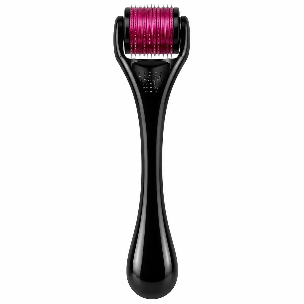 Derma Roller for Face, Beard, and Hair, Titanium Needles - Ideal for Personal Skincare and Hair Care, Suitable for Men and Women Comfort Dermaroller