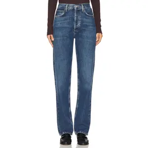 AGOLDE 90s Pinch Waist High Rise Straight Jeans in Control