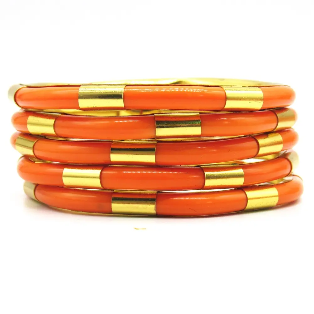 Orange color with 5 layers