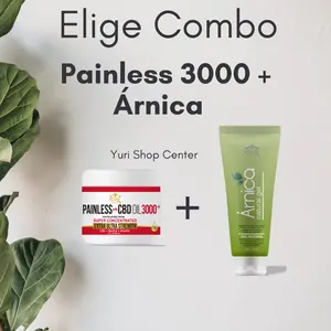 Combo Painless cream + Arnica con mentol Deep Muscle Balm Therapeutic