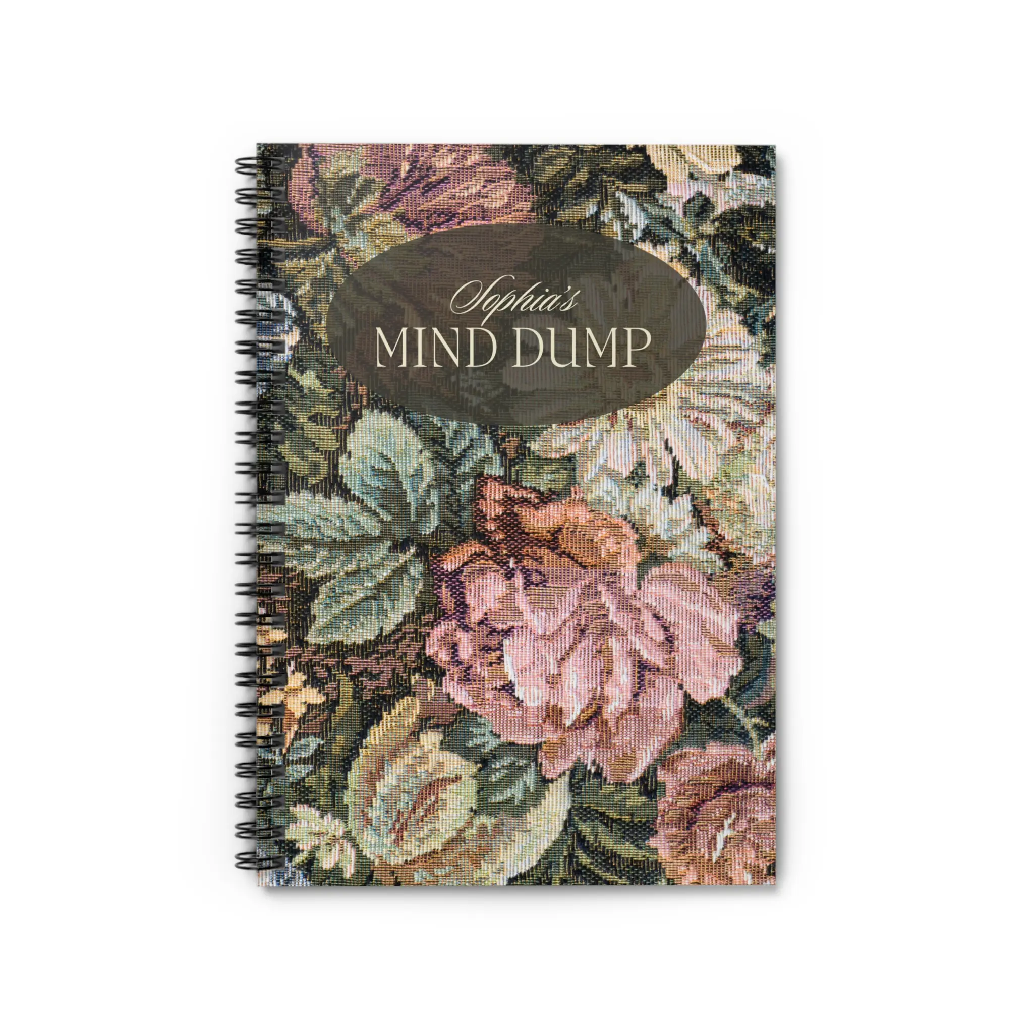 Personalized Floral Notebook - Perfect for Journaling