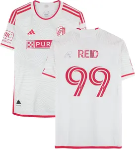 Jayden Reid St. Louis City SC Autographed Match-Used #99 White Jersey from the 2024 MLS Season - Size L - Fanatics Authentic Certified