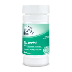 21st Century One Daily Essential Tablets, 100 Count