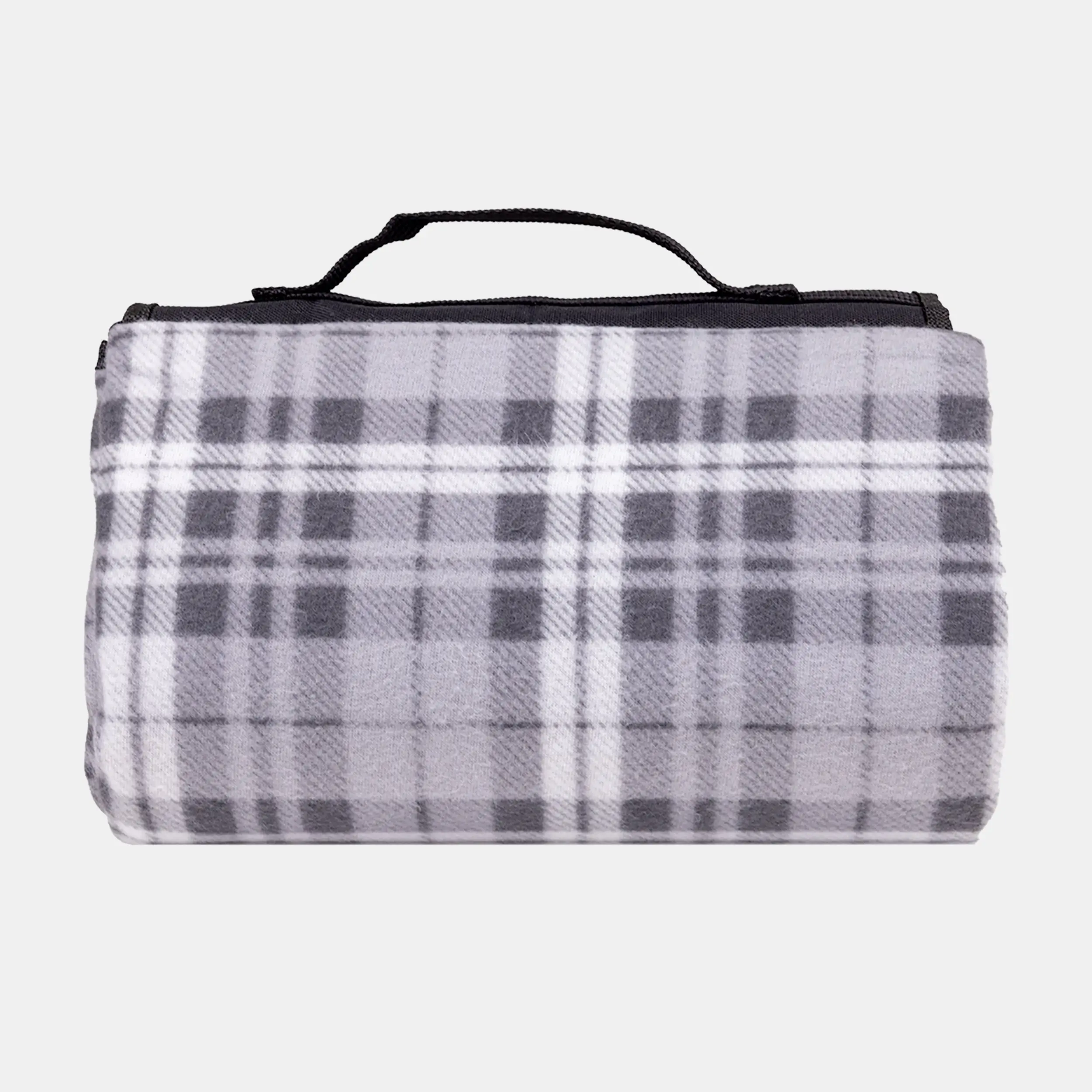 Stadium Blanket - Gray Plaid