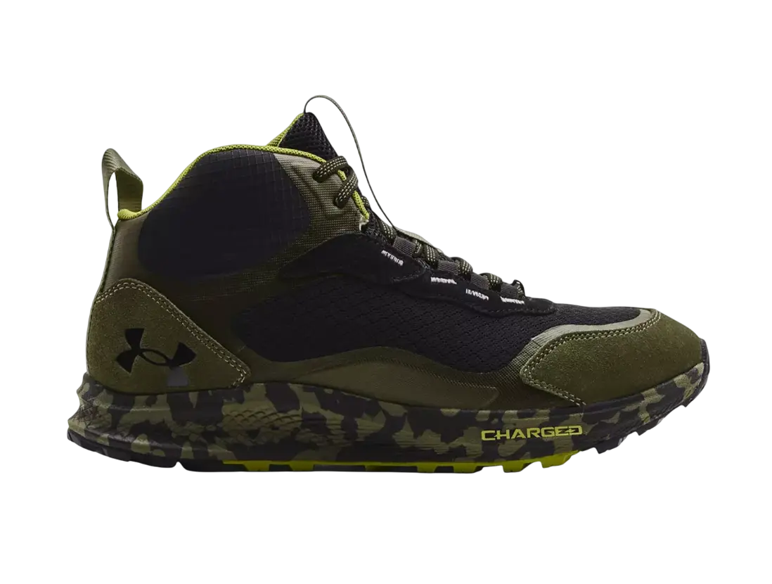 UNDER ARMOUR DARK GREEEN MENS BOOT UA CHARGED BANDIT TREK 2 PRT 3024759-003