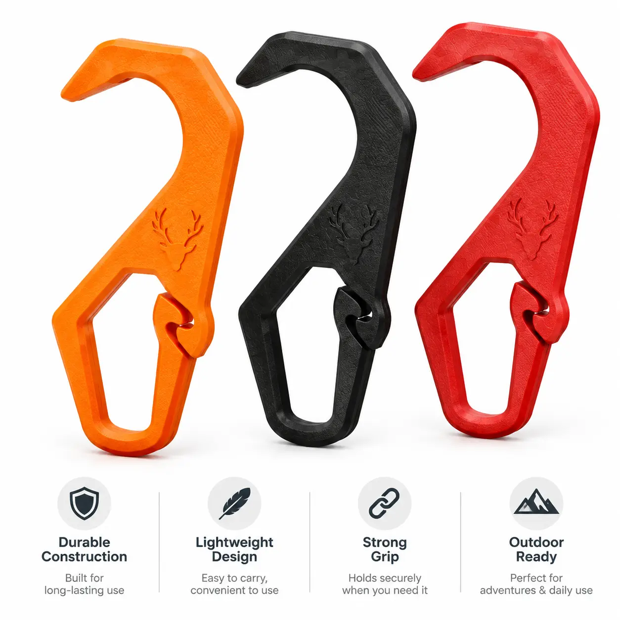 Ladder Hooks 5 Pack, Utility Tool Hangers for Wall and Roof Renovation, Painting and Decorating Accessories