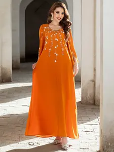 Women's Casual Handmade Embroidered Dress, Elegant Design, Perfect for Daily Wear & Special Occasions Women's Casual Handmade Embroidered Dress, Elegant Design, Perfect for Daily Wear & Special Occasions