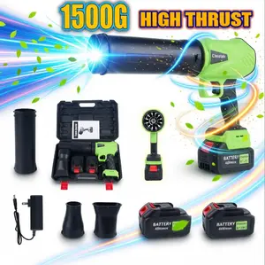 1500G Brushless Cordless Leaf Blower | Dual 48V 3.0Ah Batteries | Multi-Scene Air Duster | Perfect Holiday Gift