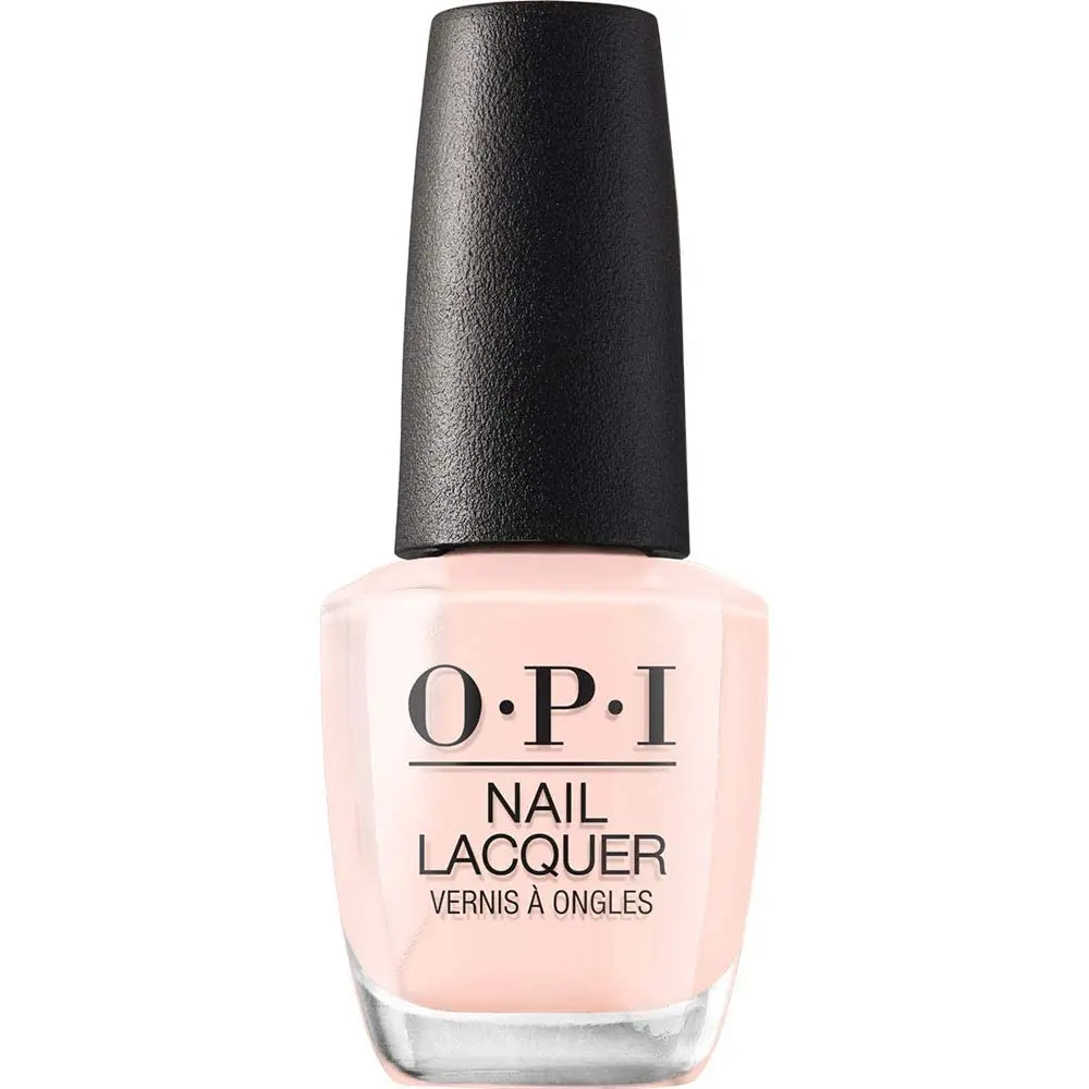 OPI Nail Lacquer Classic Nail Polish (Bubble Bath NLS86) - Nude & Brown Shades, Crème/Shimmer/Glitter Finishes, Chip-Resistant, Fast-Drying, Streak-Free Formula, 0.5 Fl Oz