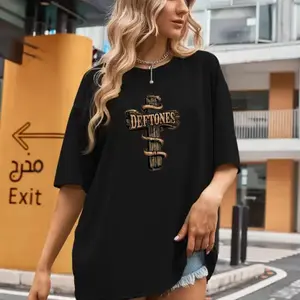 Deftones shirt, cross easter tee, vintage tshirt, retro unisex tee, Layer-Friendly, Works in Any Weather, Lightweight Feel, Moves