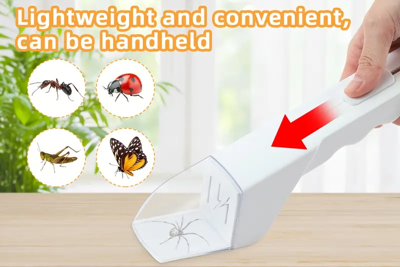 Product Introduction of 1-Pack Handheld Insect Trap Releaser, Portable Insect Catcher, Quick Release, Pest Control Tool for Home and Garden, No Batteries Required 15