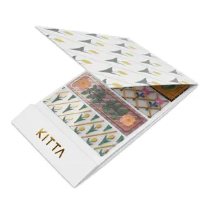 KITTA Clear Washi Tape Pack 15mm, Gift