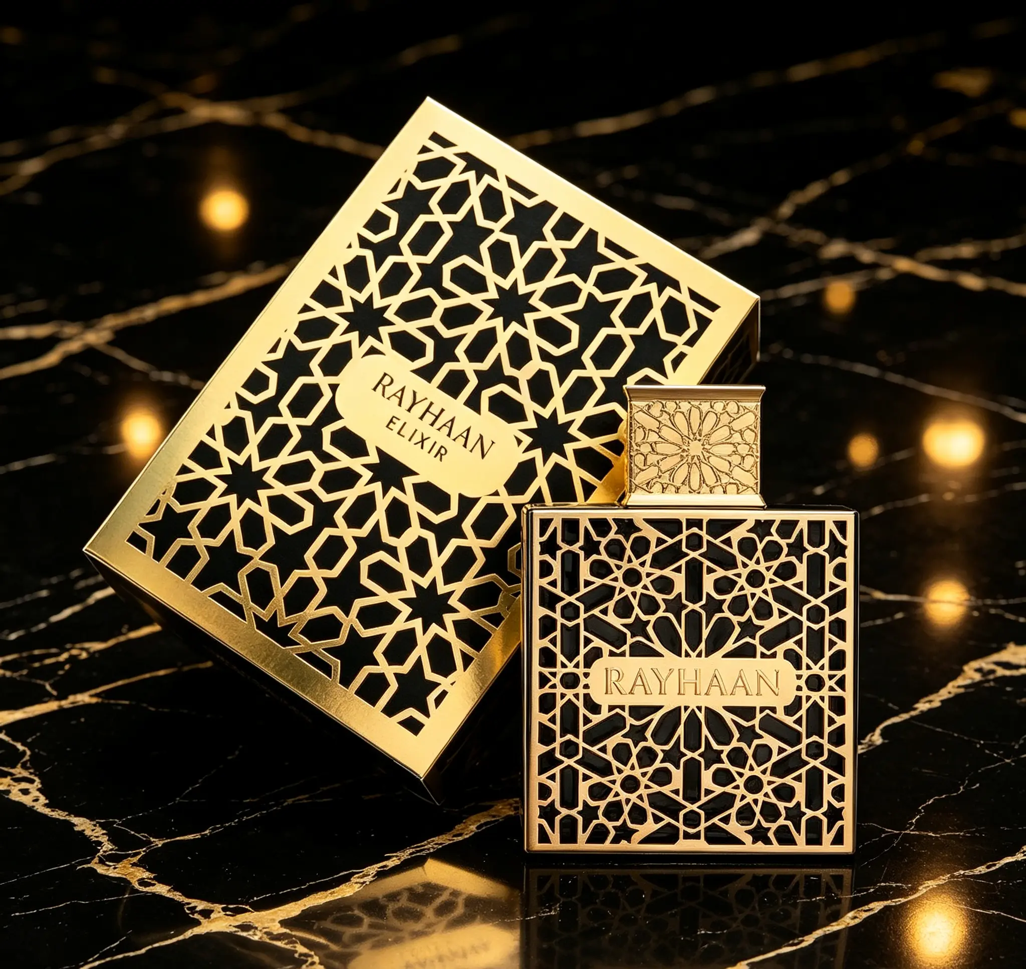 Rayhaan Elixir Unisex Eau de Parfum Spray 3.4oz / 100ml | Sophisticated All Gender Fragrance, Long Lasting Signature Scent for Daily Wear, Dating & Special Occasions