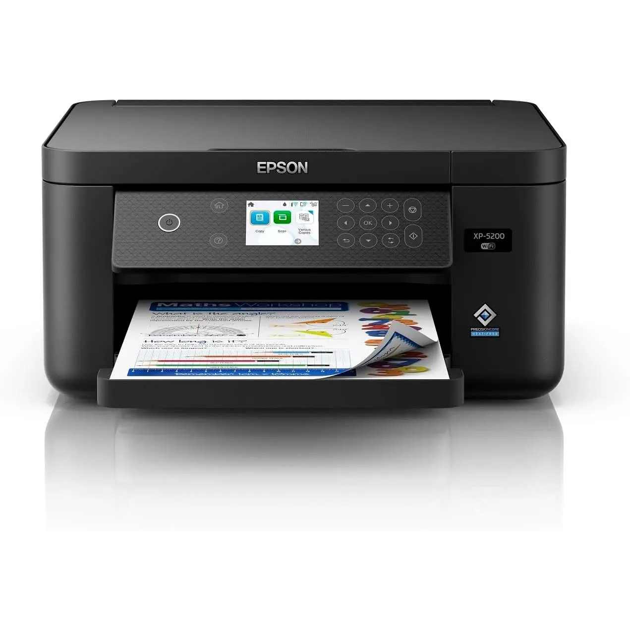 EPSON Expression Home XP5200 Wireless All-in-One Inkjet Printer, Copy/Print/Scan