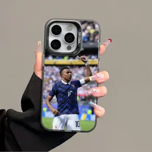 Mbappé IPhone 17 Promax Phone Case Anti Drop Protective Case for Iphone 16 15 14 13 12 11 SAMSUNG S26 S25 24 23 22 Plus Acrylic Durable Case With Anti Collision