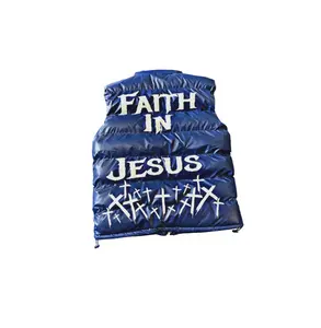 Puffer Vest with Fur - WTMS - for Men and Women