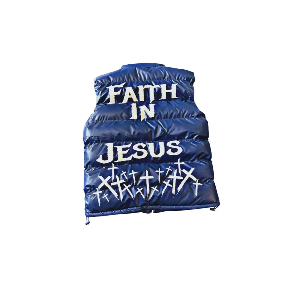 Puffer Vest with Fur - WTMS - for Men and Women