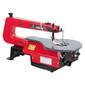 16-Inch Adjustable Speed Scroll Saw – Precision Electric Cutting Tool – Extra-Large Adjustable Tilting Work Table , Ideal for Woodworking Projects