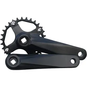 MTB Crank Arm Set 104 BCD Square Taper Mountain  Crankset 152mm 165mm 170mm