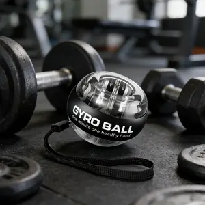 LED wrist ball strength training ball, self-starting wrist gyroscope ball, wrist strengthening device, forearm exercise machine, strengthens the muscles of arms and fingers, very good sports and fitness equipment