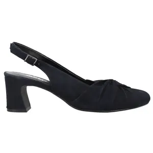 VANELi Womens Darly Pointed Toe Slingback Pumps Dress Casual Mid Heel 2-3" - Blue