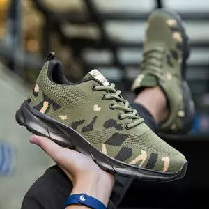 Camouflagegreensneakersmen'soutdoortrainingrunningshoeslightweightsoftsolecomfortablemen'scasualshoeslargesizefitnesstravelversatilemen'sshoes