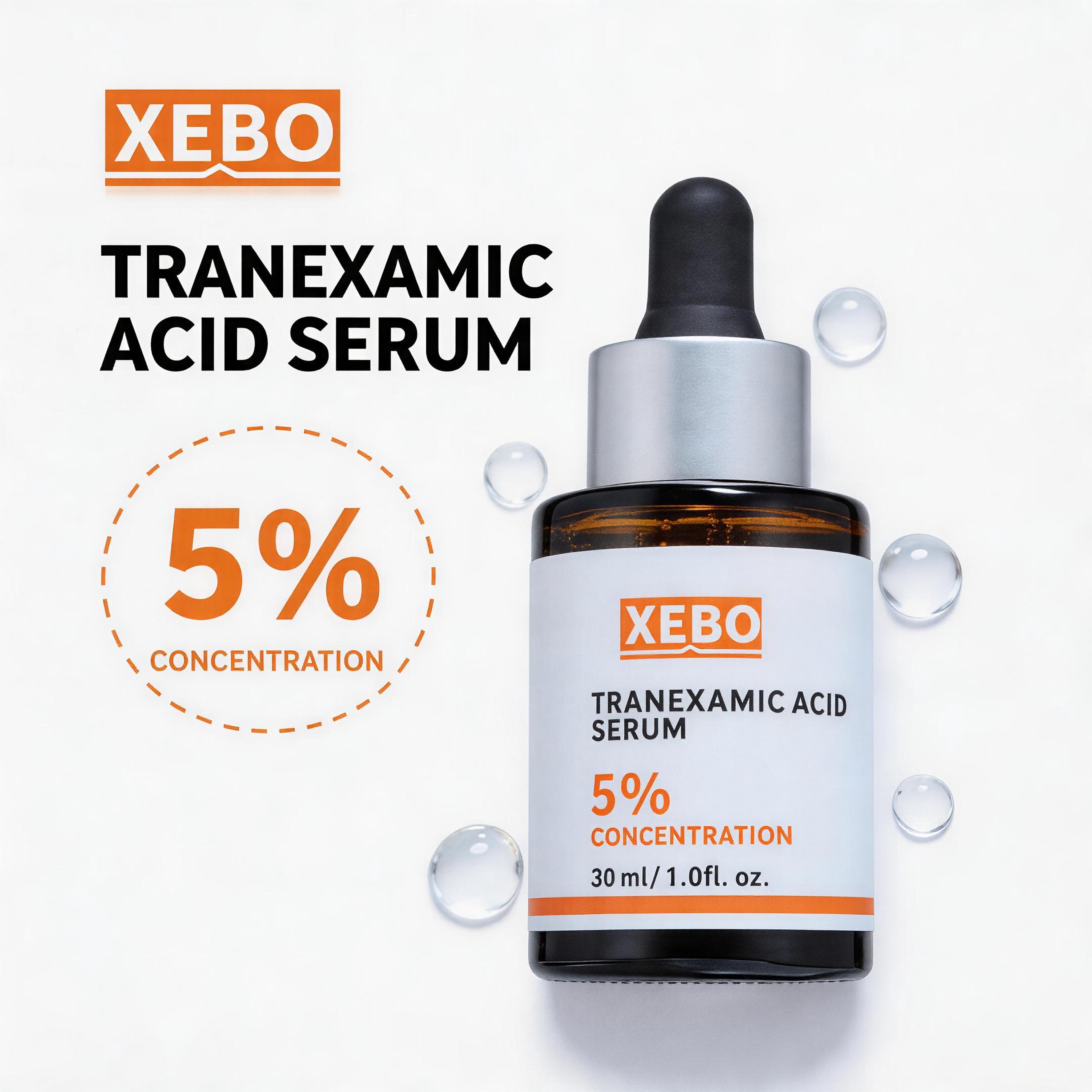 【Best Selling Limited】XEBO 5% Tranexamic Acid Serum, Skincare, ,Dark Spot Care Line