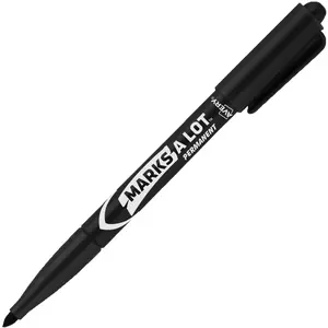 Avery AVE29850 Bullet Marker Point Marks A Lot Value Pack Pen-Style Permanent Markers - Case of 20 - Pack of 200
