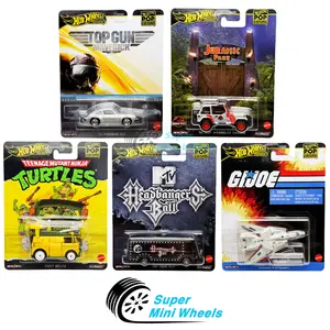 Hot Wheels Premium 2025 Pop Culture K Case - 5 Cars Set