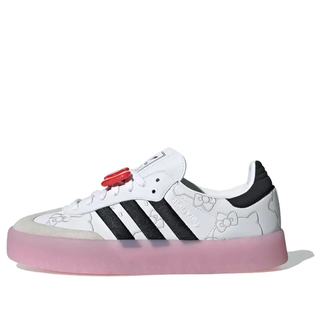 (WMNS) adidas x Hello Kitty Sambae 'White Black Clear Pink' IG4450 (WMNS) adidas x Hello Kitty Sambae 'White Black Clear Pink' IG4450
