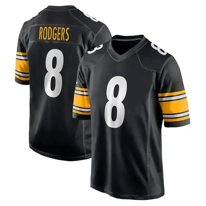 Full Print Aaron Rodgers #8 Jersey Shirt, America Football Jersey, Sport Clothing, Football Uniform, Jersey For Football Fans, Gift For Him