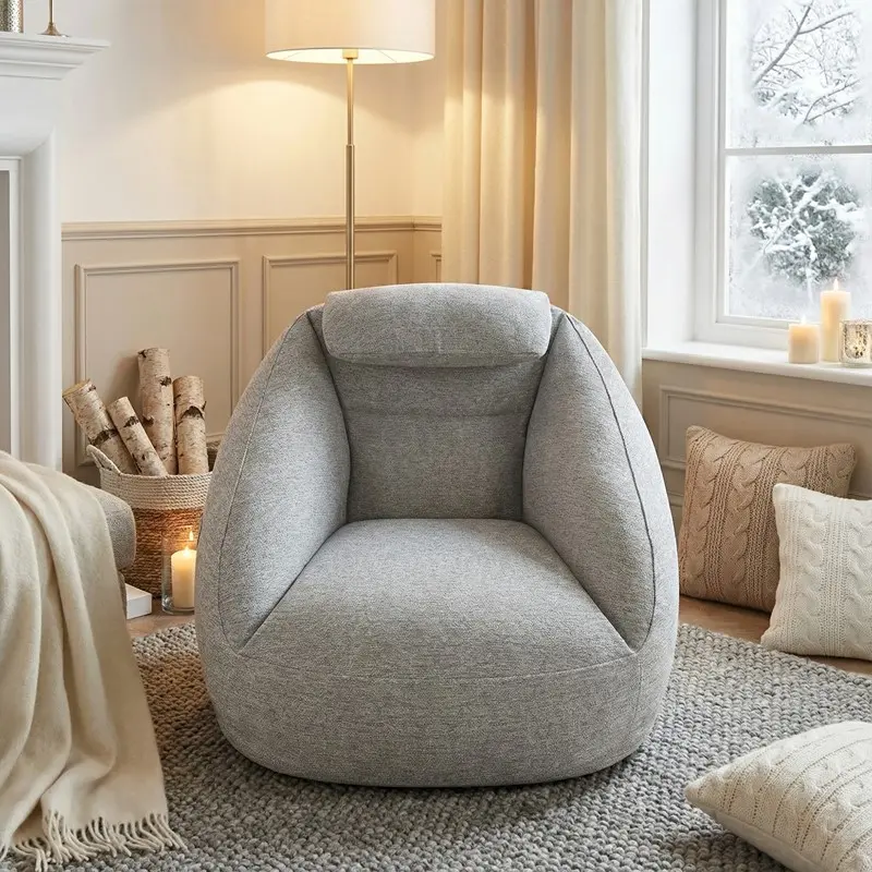 Cloud Ergonomic Couch, Ash Grey, One Size