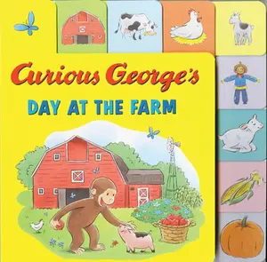 USED-Curious George's Day at the Farm Tabbed Lift-The-Flaps by Rey, H. A. (Board book)