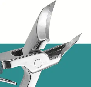 3-Piece Premium Eagle Beak Nail Clipper Set - Extra-Wide Opening & Anti-Splash Design-Anti-Splash Beveled Clippers for Thick & Hard Nails |Manicure for Home Use large opening tools