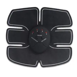 The Ultimate EMS Abs & Muscle Trainer - 6 Sports Modes, Adjustable Intensity, Portable & Lightweight, High-Quality Gel Pad, Ergonomic Design, Office & Home Use
