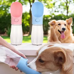 Travel Water Bottle for Pets - Food Grade Collapsible Design with Hanging Hook, Leak-Proof for Dogs & Cats on Outdoor Adventures, Hiking, and Car Rides