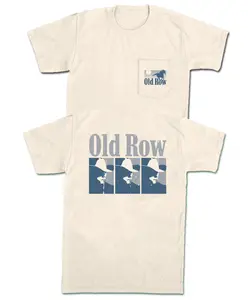 Old Row - Smokin' Cowboy Repeat Pocket Tee