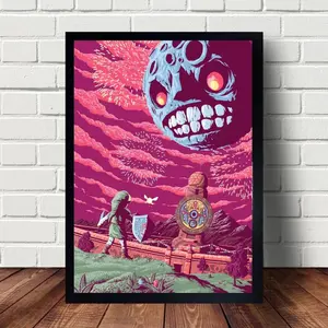 Zelda Ocarina of Time Poster – Classic Gaming Wall Art for Home Decor #5